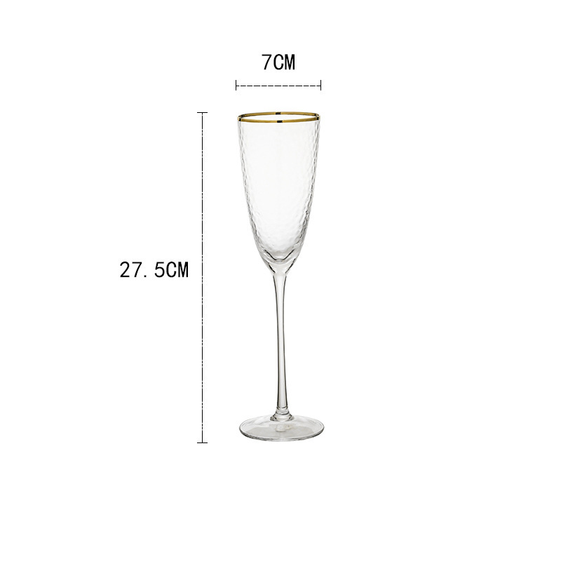 Crystal glass champagne wine cup 35 02