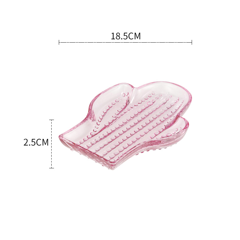 Glass candle tray storage jar ornaments 53