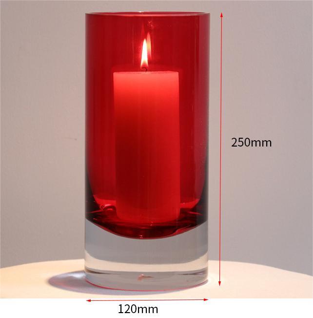 Light luxury aromatherapy glass candle holder 47